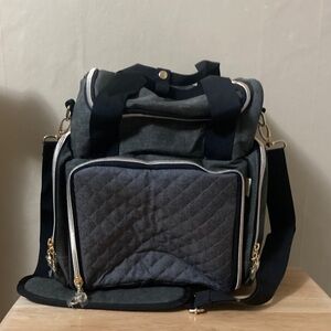 Luxja grey breast milk cooler bag